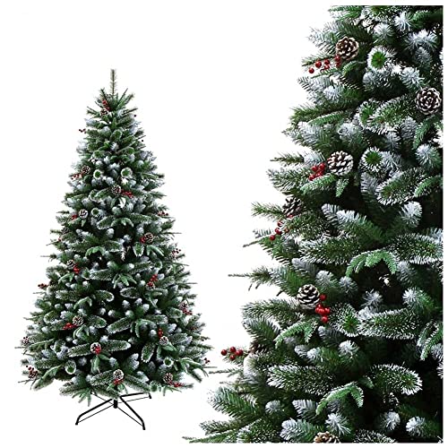 HXFFXHF Künstlicher Weihnachtsbaum, Weihnachtsbaum, Weihnachtsbaumschmuck, Weihnachten, vorbeleuchtet, Pop-Up-Dekoration, Weihnachten, 4 Weihnachtsbaum (180 cm (6 Fuß)), modisch von HXFFXHF