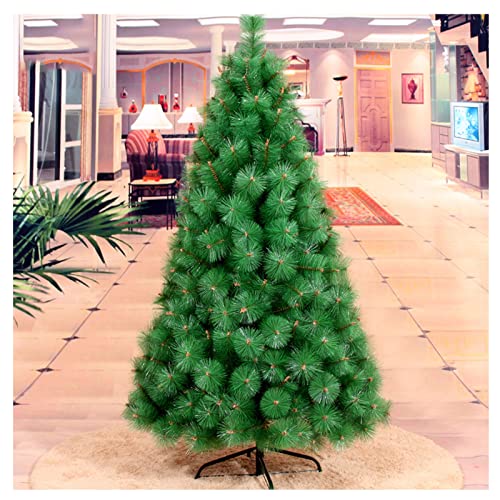 HXFFXHF Künstlicher Weihnachtsbaum Künstlicher Weihnachtsbaum mit realistischem Aussehen (Farbe: Grün, Größe: 7 Fuß/210 cm) (Grün 7 Fuß/210 cm) Modisch von HXFFXHF