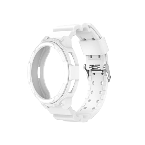 HXFFXHF Silikonarmband für Galaxy Watch 6 Classic 47 mm 43 mm TPU-Ringlünette Gehäuseband für Galaxy Watch 6 Classic Armband von HXFFXHF