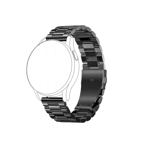 HXFFXHF WUURAA 18/20/22/24 mm Edelstahl-Gürtelarmband, Ersatzarmband, passend für Xiaomi Mi Watch S1, Uhrenarmband für Mi Watch, Farbe 2 von HXFFXHF