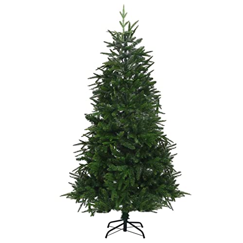 HXFFXHF Weihnachtsbaum Künstliche Weihnachtskiefer Traditioneller Weihnachtsbaum Indoor Outdoor Weihnachtsdekoration Grün 180 cm PVC&PE Modisch von HXFFXHF