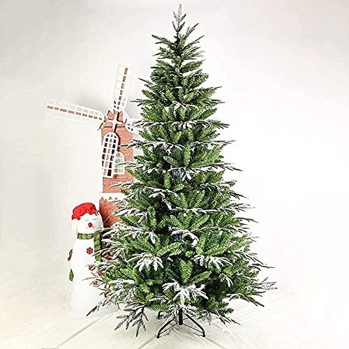 HXFFXHF Weihnachtsbaum Weihnachtsbaum Weihnachtsbaum PVC Künstlicher Weihnachtsbaum Tanne Abklappbarer Weihnachtsbaum Mit Metallständer Faltbar (#1 5Ft(150CM)) (#1 6Ft(180CM)) von HXFFXHF