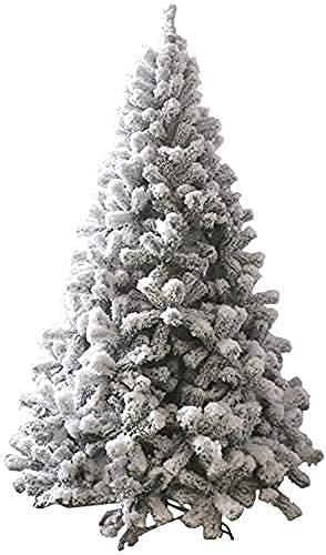 Künstlicher Weihnachtsbaum, Weihnachtsbaum mit beflocktem Schnee, Premium-Kiefer, umweltfreundlicher Weihnachtsbaum für Weihnachtsdekorationen, Weihnachtsbäume im Innenbereich (Farbe: Grau; Größe: 4 von HXFFXHF