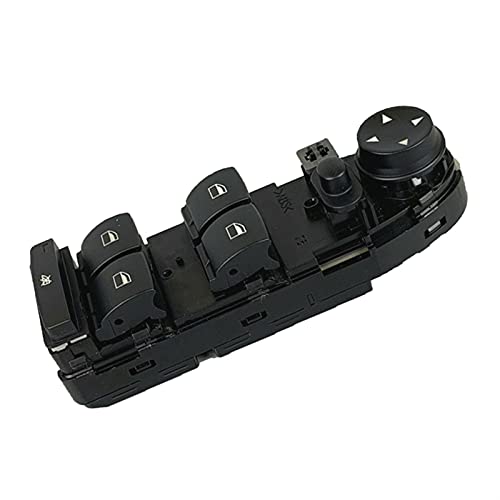 61319122110 Haupthubknopf Rückspiegel, für BMW E60 528I 550i M5 E61 520 523 525 530 535 (Farbe: Schwarz) von HXINOA