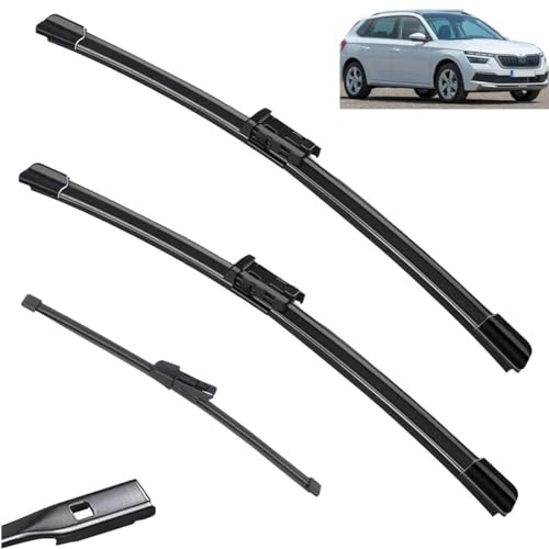 Wischer LHD-Wischerblattsatz vorne und hinten, für Skoda Kamiq 2019-2023, Windschutzscheiben-Fensterbürsten 28"+18"+13" Wischer LHD-Wischerblattsatz vorne und hinten, für Skoda Kamiq 2019-2023, Windschutzscheiben-Fensterbürsten 28"+18"+13" von HXINOA