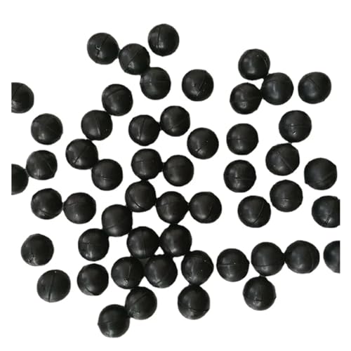 HXOUTGKP 5/10/50 Stück Gummikugel Durchmesser 4 Mm-12,7 Mm Nbr-Gummikugel Bnitril-Gummi Dichtungsgummikugel Gummi-Nbr-Kugel Mit Kleiner Formlinie/Diameter 6Mm 50Pcs von HXOUTGKP