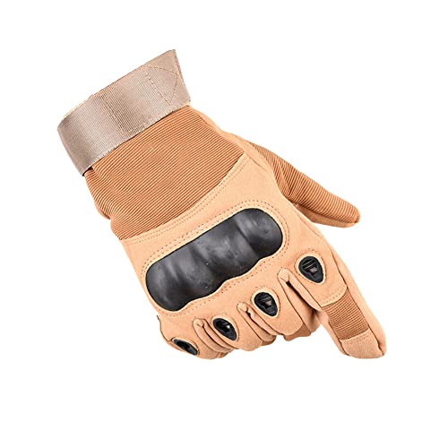 HYCOPROT Vollfinger Motorradhandschuhe mit Gepolstertem Outdoor Motorrad Einsatzhandschuhe Leichte Atmungsaktive für Fahrrad Wandern Felsklettern Motorcross HYCOPROT Vollfinger Motorradhandschuhe mit Gepolstertem Outdoor Motorrad Einsatzhandschuhe Leichte Atmungsaktive für Fahrrad Wandern Felsklettern Motorcross von HYCOPROT