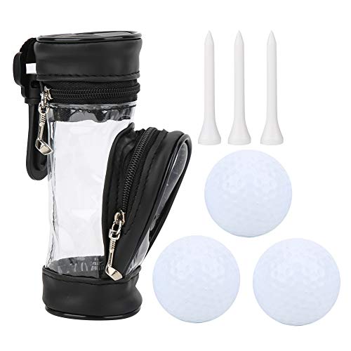 HYEIUIRA Leder-Golfball-Tee-Zubehör-Werkzeugtasche, multifunktional, zum Aufbewahren von Hüften von HYEIUIRA