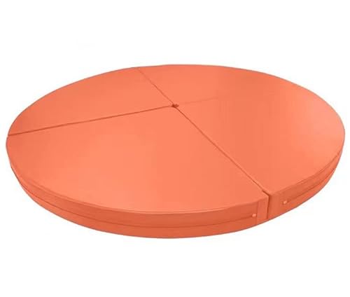 HYLMF Tragbare Stangentanzmatten, faltbare Stangen-Crash-Matten, spezielle Fallsicherheitspolsterung für Stangen (Größe: 150 x 3 cm, Farbe: Orange) von HYLMF