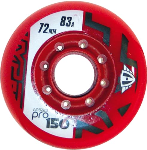 HYPER PRO 150 72mm/83a 4er Rollenset red/red HYPER PRO 150 72mm/83a 4er Rollenset red/red von HYPER