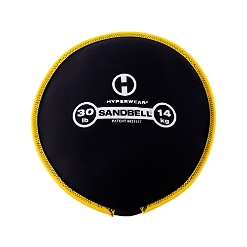 HYPERWEAR SandBell 14kg 30lbs - Fitness Sandsäcke für Fitnesstraining wie Hanteln, Kettlebell, Core Bag, Slam Ball, Wall Ball, Medizinball und mehr - Größen 1kg -23kg HYPERWEAR SandBell 14kg 30lbs - Fitness Sandsäcke für Fitnesstraining wie Hanteln, Kettlebell, Core Bag, Slam Ball, Wall Ball, Medizinball und mehr - Größen 1kg -23kg von HYPERWEAR