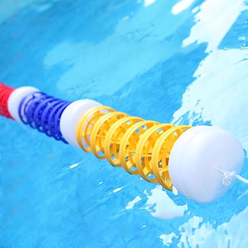 3/6/10/16/20/26/33 Fuß Pool-Schwimmseil-Sets, UV-beständige Schwimmleine mit Edelstahlhaken, für Schwimmbeckenausrüstung zum Unterteilen der Schwimmbahnen von HYXXRHSA