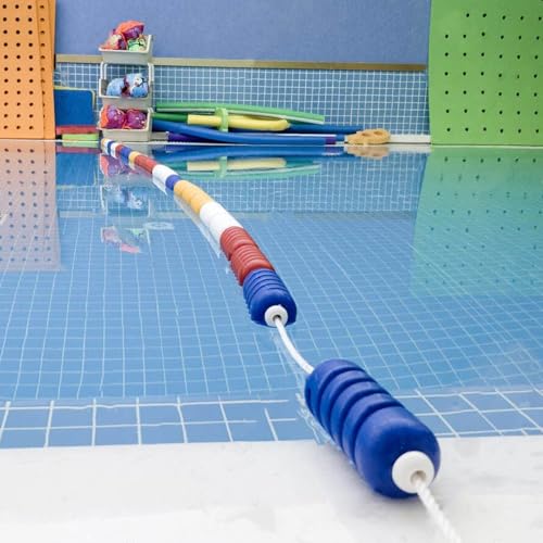 Schwimmleinen für Schwimmbecken, tragbare Sicherheitstrennmarkierungslinien für Gefahrenbereiche, 1–10 m lange schwimmende Absperrungsausrüstung für Schwimmbäder, Heimschule von HYXXRHSA