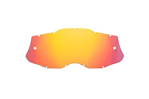 HZ Unisex – Erwachsene Seecle Se-41s276-hz Ersatzglas Rot Verspiegelt Kompatibel für Brille/Maske 100% Racecraft 2 / Strata 2 / Accuri 2 / Mercury 2, durchsichtig, Einheitsgröße von HZ