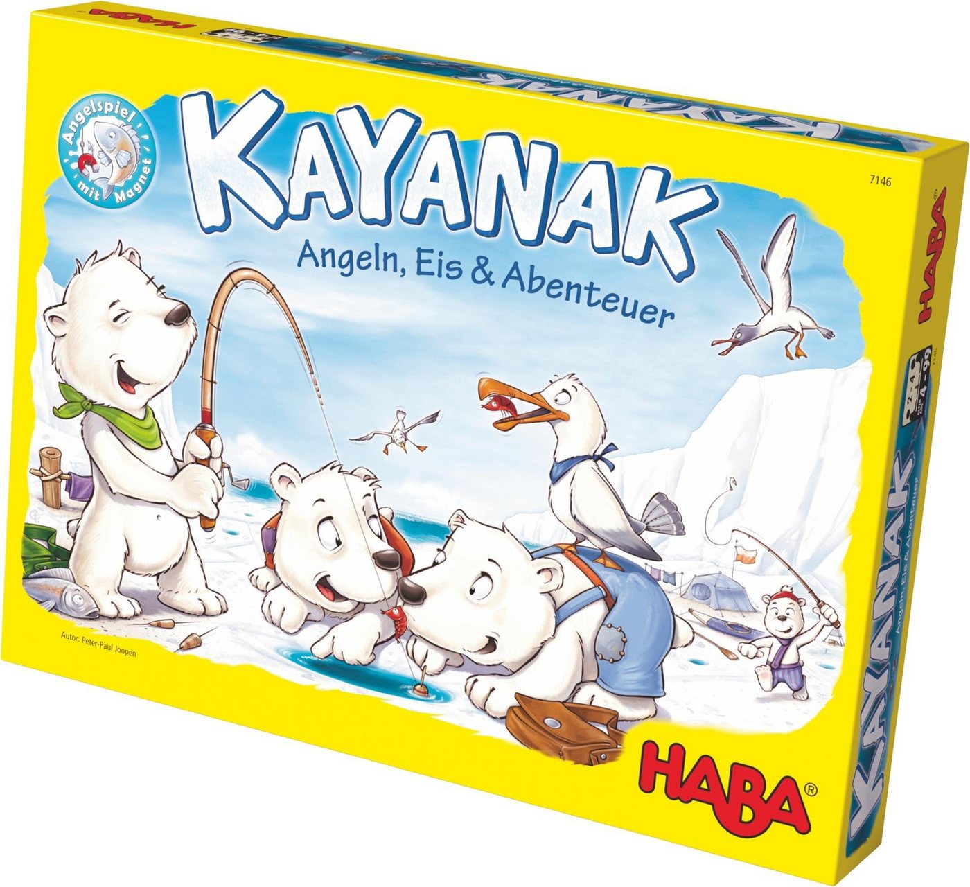 Haba Spiel, Kayanak - Angeln, Eis und Abenteuer von Haba