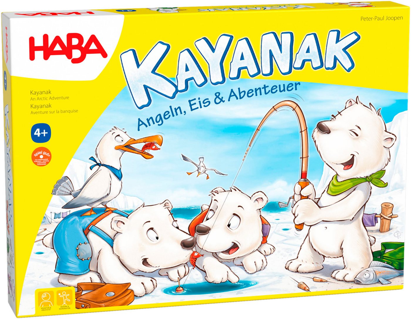 Haba Spiel, Kayanak - Angeln, Eis und Abenteuer von Haba