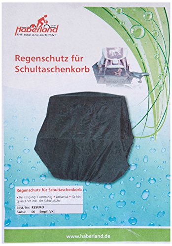 Haberland Regenschutz für Schultaschenkorb, schwarz, One Size Haberland Regenschutz für Schultaschenkorb, schwarz, One Size von Haberland