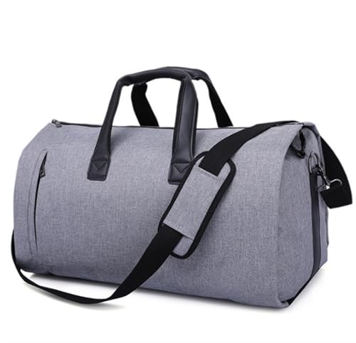 Reisetasche Umwandelbarer 19-Zoll-Kleidersack Mit Separatem Schuhfach, Anzug-Reisetaschen Für Herren Sporttasche (Color : A, Size : 50 * 30 * 30cm) von Habrur