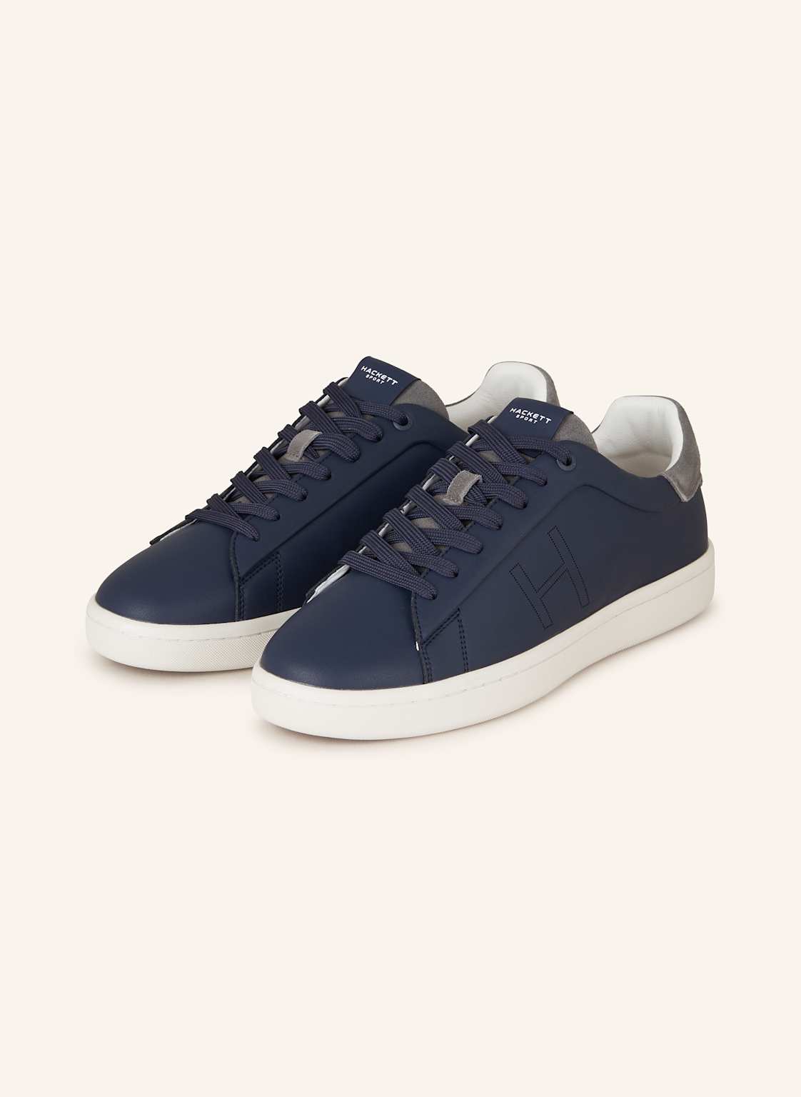 Hackett London Sneaker Bond Minimal blau Hackett London Sneaker Bond Minimal blau von Hackett London