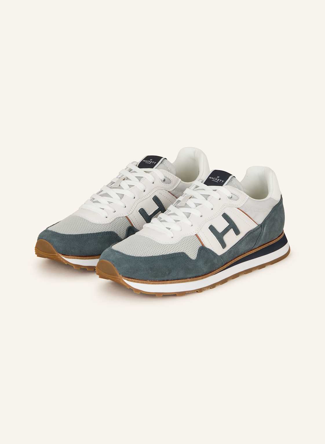 Hackett London Sneaker Telfor Sporty blau Hackett London Sneaker Telfor Sporty blau von Hackett London