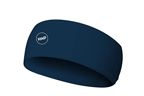 Had Merino Headband Blau - Merino Leichtes atmungsaktives Merino Stirnband, Größe One Size - Farbe Midnight Blue Had Merino Headband Blau - Merino Leichtes atmungsaktives Merino Stirnband, Größe One Size - Farbe Midnight Blue von Had