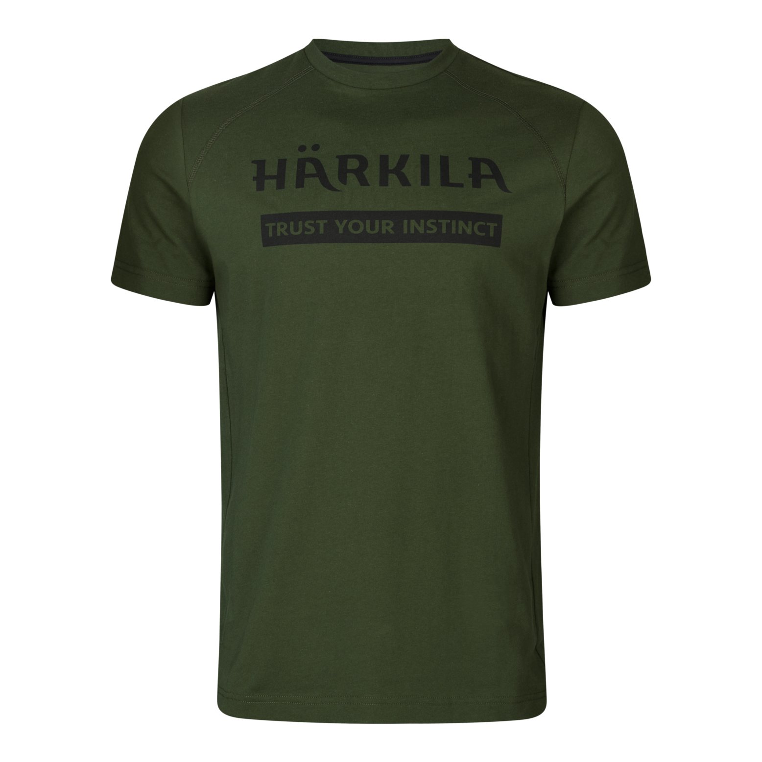 Härkila Logo T-Shirt 2er-Pack Duffle green/Phantom    XL   Farbe: Duffle green/Phantom, Grösse: XL von Härkila