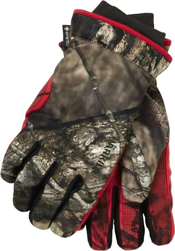 Härkila Moose Hunter 2.0 GTX Handschuhe - Wasserdichte Jagdhandschuhe Winter mit Gore-Tex Membran in zwei Schichten - Leise Jagdhandschuhe Camouflage, Größe:L von Härkila