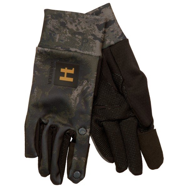 Härkila - Noctyx Camo Fleecehandschuhe - Handschuhe Gr L;M;XL schwarz von Härkila