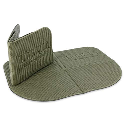 Härkila wasserdichtes faltbares Outdoor Sitzkissen in Oliv - Isolierende Sitzunterlage < 35 cm wasserfest - Leichte Sitzmatte Thermo für Stadion und Bank Härkila wasserdichtes faltbares Outdoor Sitzkissen in Oliv - Isolierende Sitzunterlage < 35 cm wasserfest - Leichte Sitzmatte Thermo für Stadion und Bank von Härkila