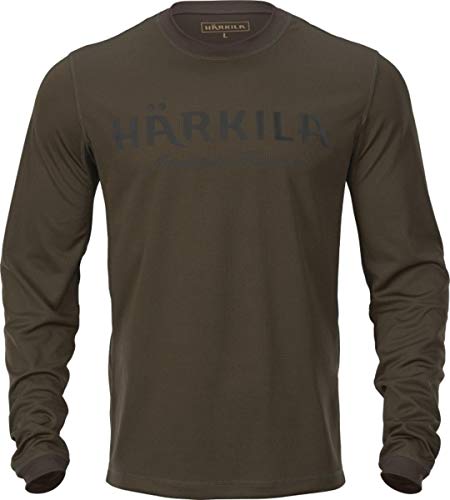 Mountain Hunter Langarmshirt, Hunting Green/Shadow Brown, Gr. 3XL von Härkila