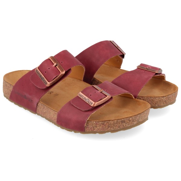 Haflinger - Andrea - Sandalen Gr 45 braun/rot Haflinger - Andrea - Sandalen Gr 45 braun/rot von Haflinger