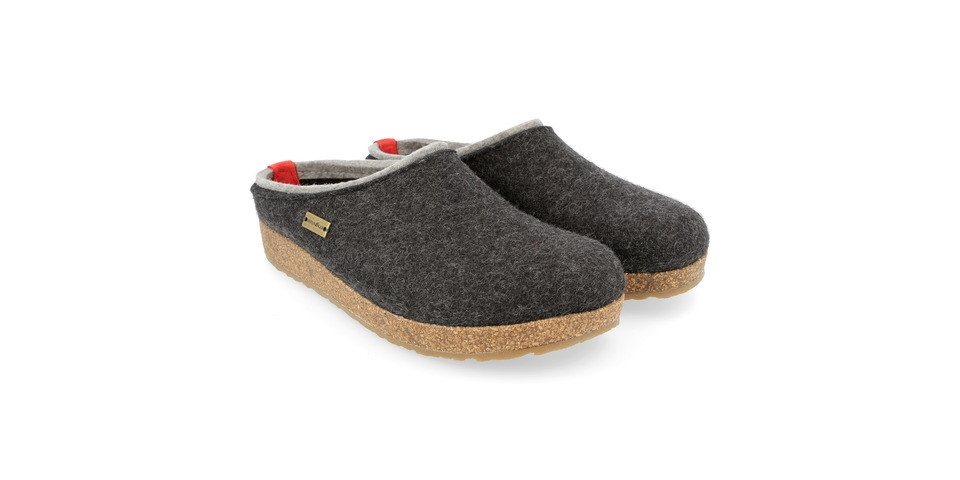 Haflinger HAFLINGER Grizzly Kris Schwarz Pantolette Haflinger HAFLINGER Grizzly Kris Schwarz Pantolette von Haflinger