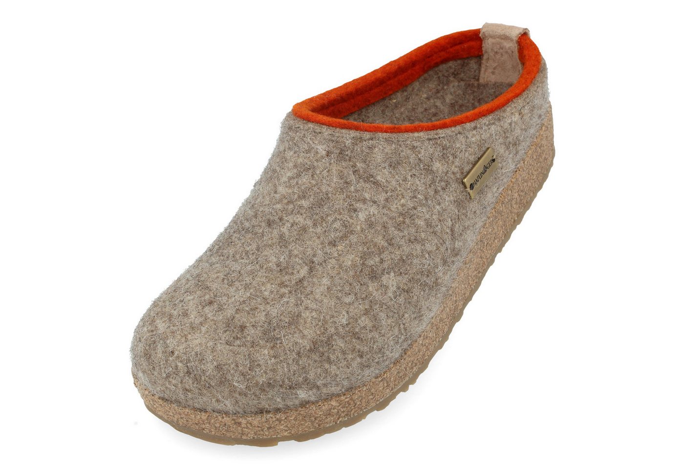 Haflinger Haflinger Grizzly Kris Filzclog aus reinem Wollfilz Hausschuh Haflinger Haflinger Grizzly Kris Filzclog aus reinem Wollfilz Hausschuh von Haflinger