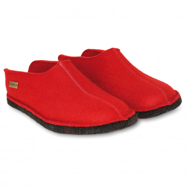 Haflinger - Smily - Hüttenschuhe Gr 37 rot von Haflinger