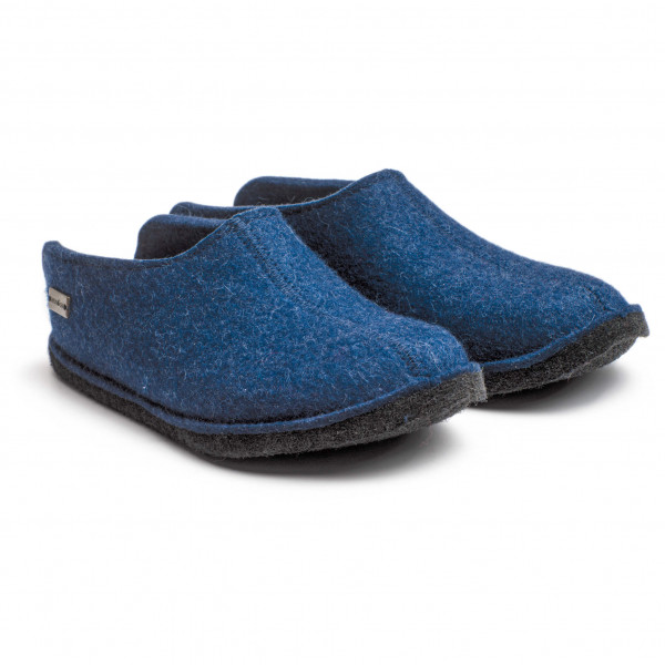 Haflinger - Smily - Hüttenschuhe Gr 38 blau von Haflinger