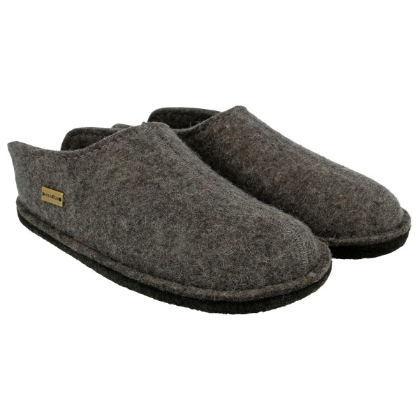 Haflinger - Smily - Hüttenschuhe Gr 49 braun von Haflinger