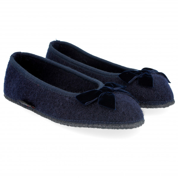 Haflinger - Women's Fiocco - Hüttenschuhe Gr 36 blau von Haflinger