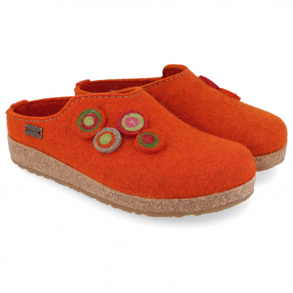 Haflinger - Women's Kanon - Hüttenschuhe Gr 39 rot von Haflinger