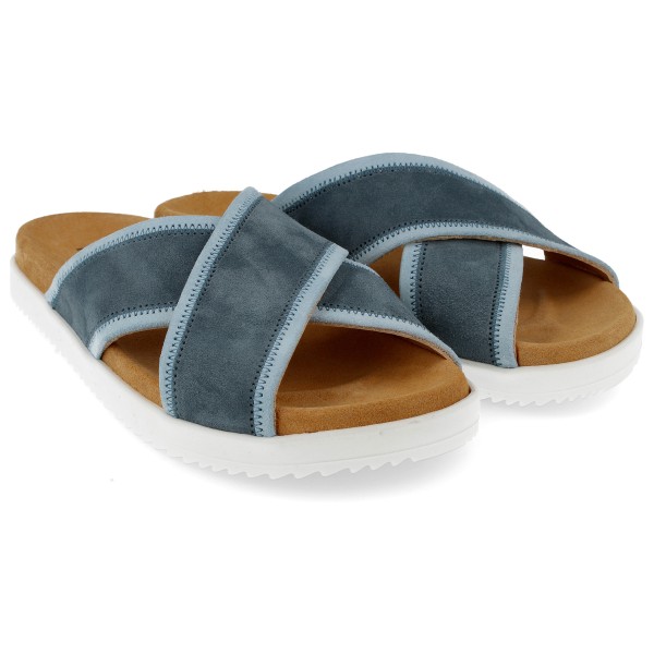 Haflinger - Women's Summer Slides Palma - Sandalen Gr 40 blau von Haflinger