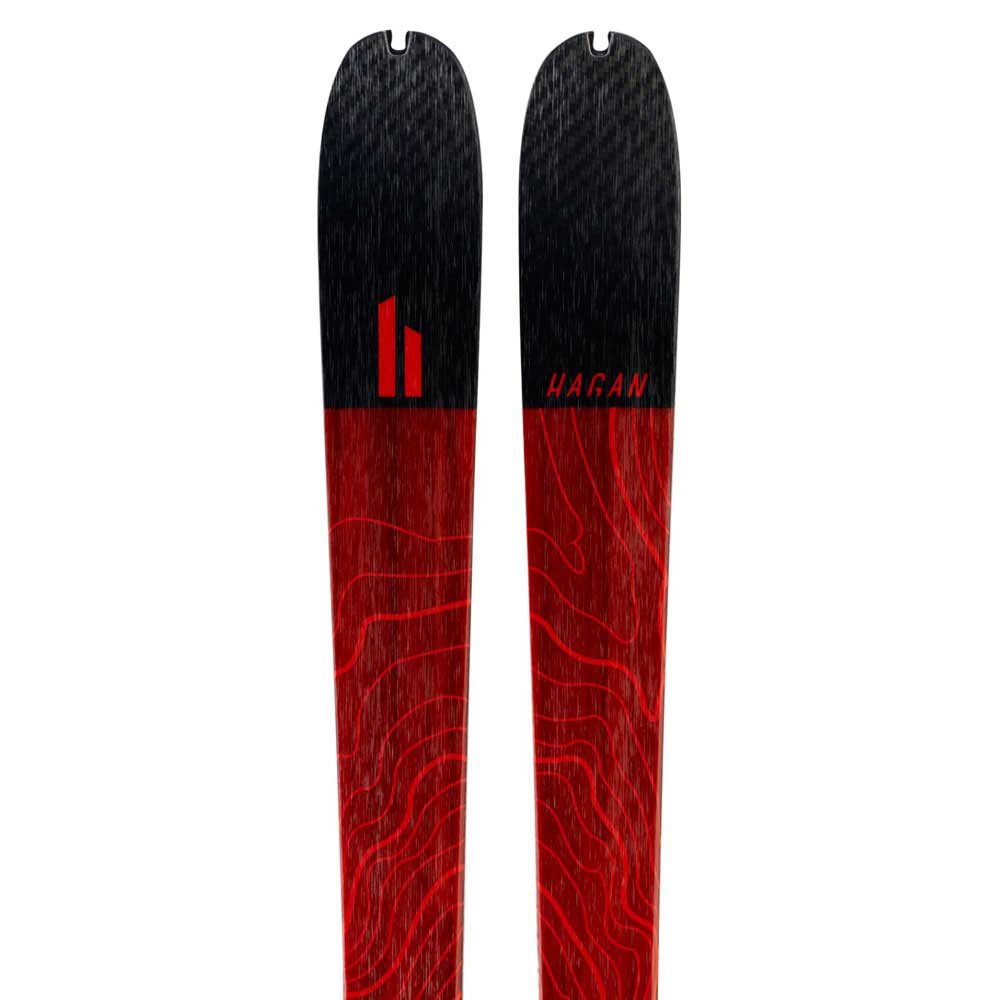 Hagan Core 89 Touring Skis Rot 154 von Hagan