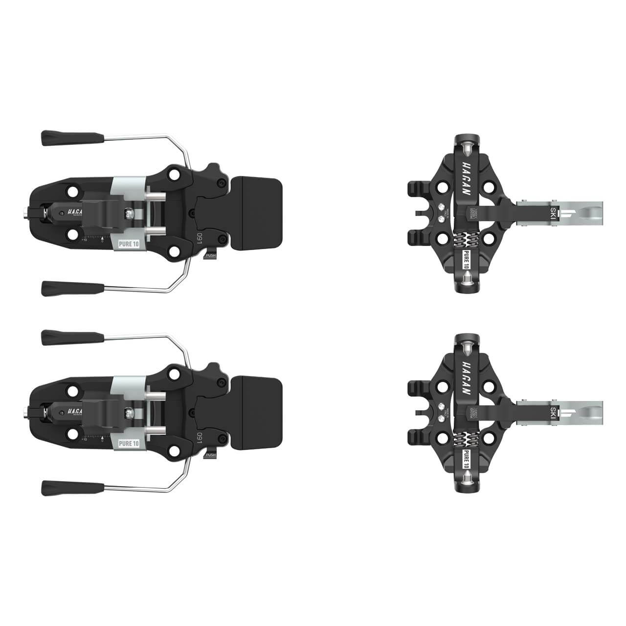 Hagan Pure 10 Pin-Bindung, 86 mm Hagan Pure 10 Pin-Bindung, 86 mm von Hagan