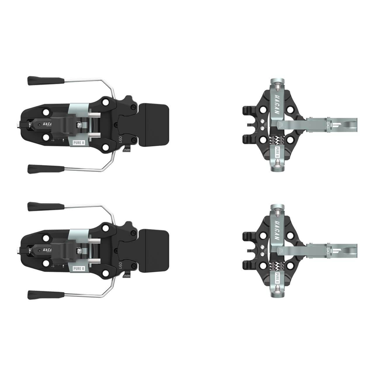 Hagan Pure 8 Pin-Bindung, 91 mm Hagan Pure 8 Pin-Bindung, 91 mm von Hagan