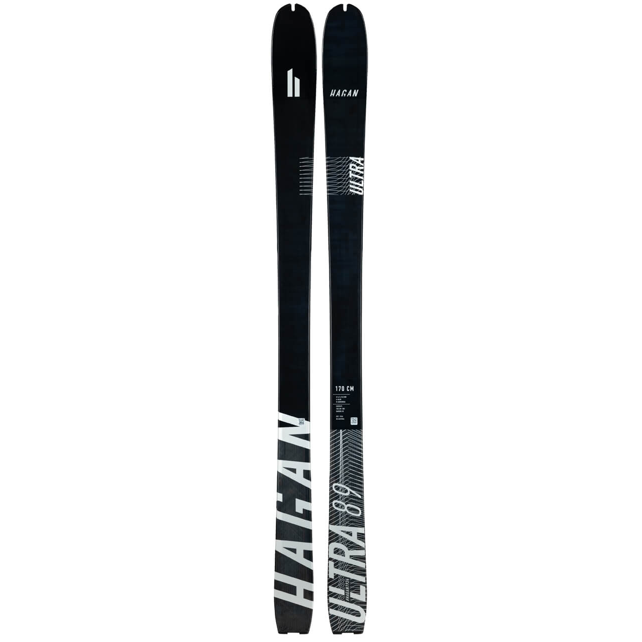 Hagan Ski Ultra 89 - Black, 178 cm Hagan Ski Ultra 89 - Black, 178 cm von Hagan