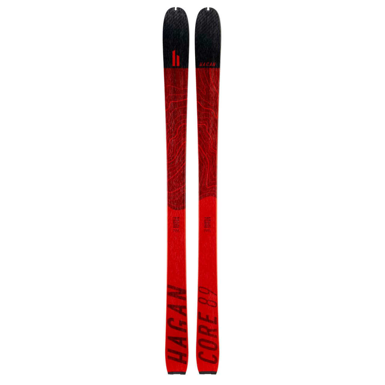 Hagan Tourenski Core89 - Rot, 170 cm von Hagan}