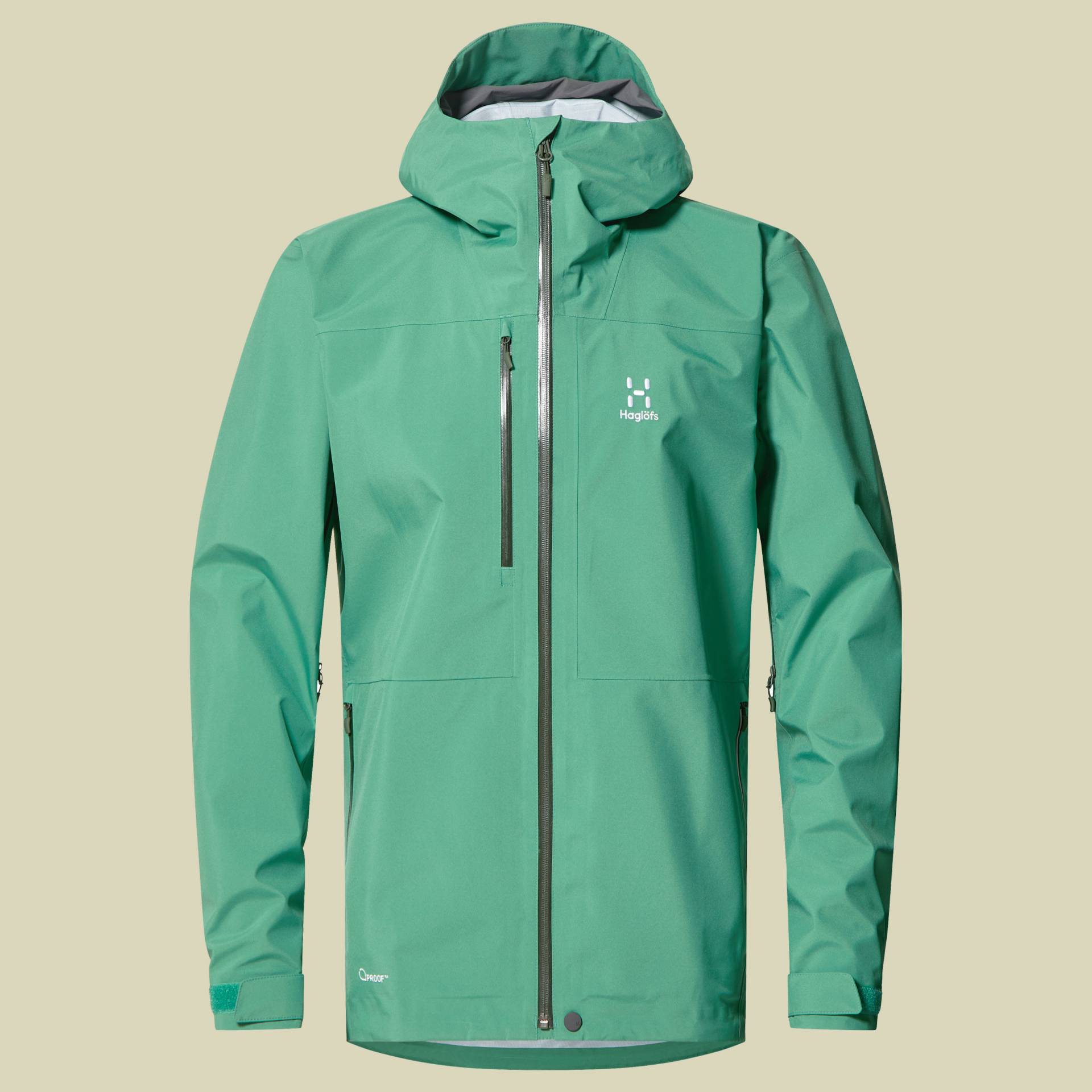 Front Proof Jacket Men grün XL - dk jelly green Front Proof Jacket Men grün XL - dk jelly green von Haglöfs
