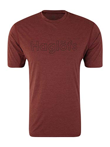 Haglöfs 604168_48L Ridge Tee T-Shirt Herren Maroon RED Größe S Haglöfs 604168_48L Ridge Tee T-Shirt Herren Maroon RED Größe S von Haglöfs