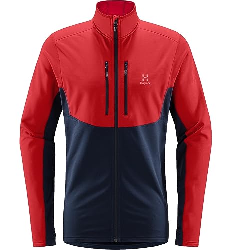 Haglöfs 604819_4XD ROC SHEER MID JACKET MEN Jacket Herren ZENITH RED/TARN BLUE Größe M von Haglöfs