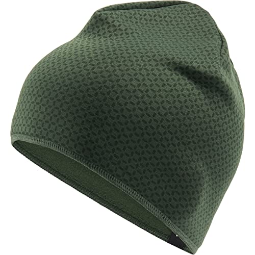 Haglöfs 605138_4RC FANATIC PRINT BEANIE Hat Unisex FJELL GREEN/SEAWEED GREEN Größe S/M von Haglöfs