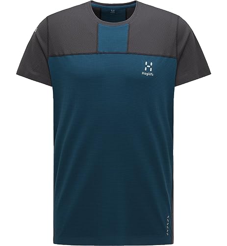 Haglöfs 605224_4QN L.I.M Strive Tee Men T-Shirt Herren Dark Ocean/Magnetite Größe S Haglöfs 605224_4QN L.I.M Strive Tee Men T-Shirt Herren Dark Ocean/Magnetite Größe S von Haglöfs