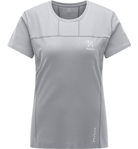 Haglöfs 605225_2A5 L.I.M Strive Tee Women T-Shirt Damen Concrete Größe XS von Haglöfs